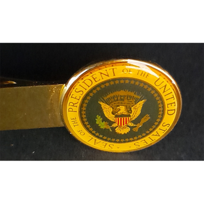 George Bush Signed Seal Of The President of the USA Tie Clip