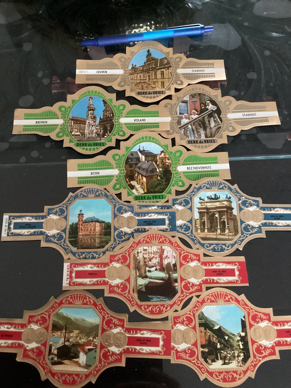 Lot of Cigar Bands Strips Labels Variety Of 90 Different by derk de vries